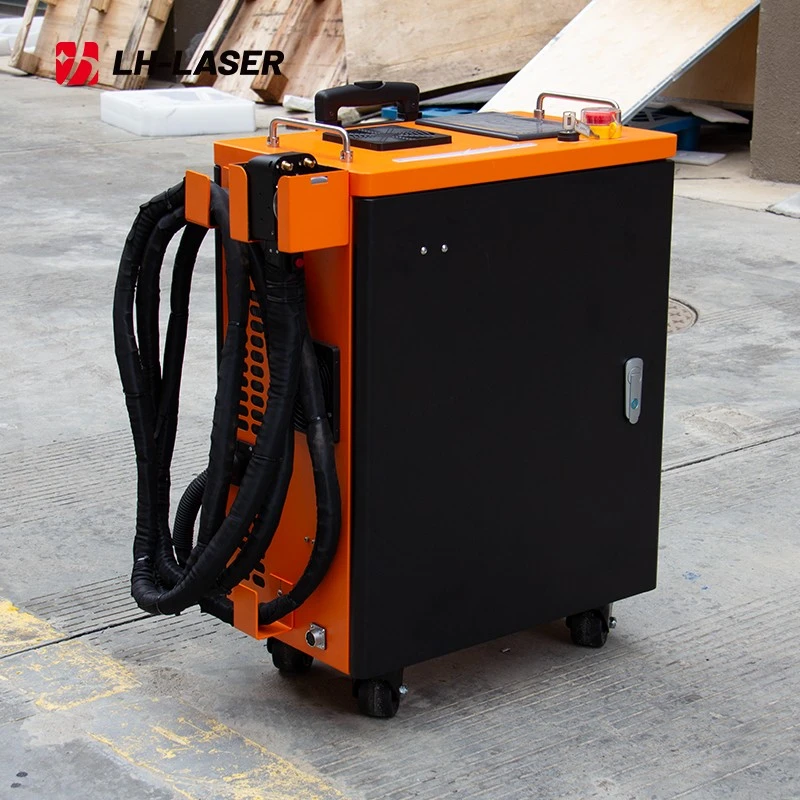 300W Pulsed Laser Cleaning Machine For Metal Wood Stone factory