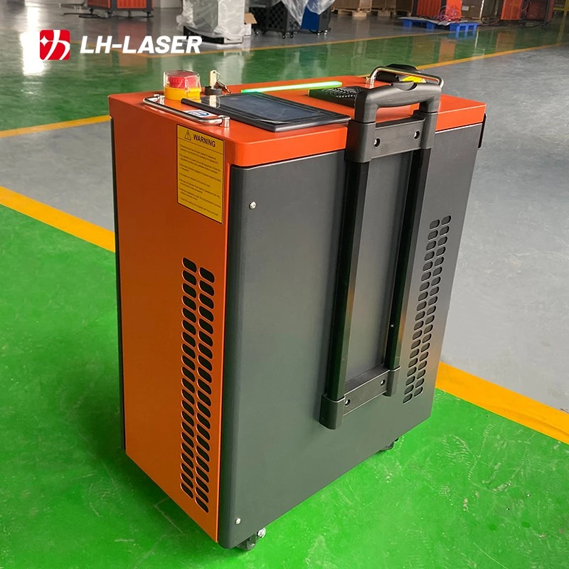 300W Pulsed Laser Cleaning Machine For Metal Wood Stone manufacturers
